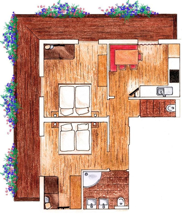 Appartement Bettina Mitterwallner Altenmarkt im Pongau Exterior foto